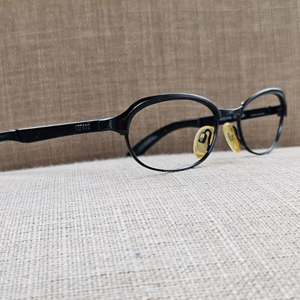 Gianni Versace Eyeglasses Frame Black MOD.R18 COL.028 Glasses Frame Made Italy